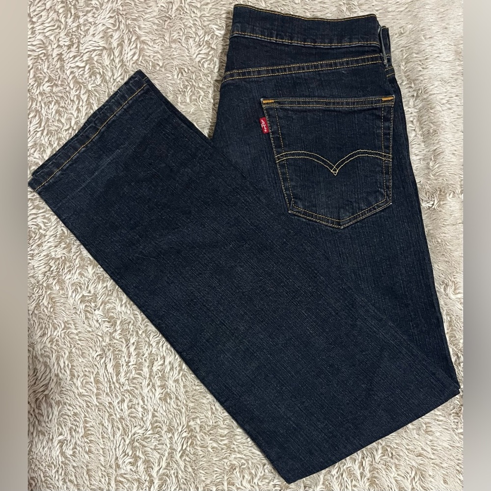 Levi's Men's Straight Jeans in Deep Indigo